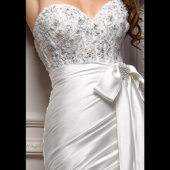 NWT Maggie Sottero Wedding Bridal Gown Mia - Picture 4 of 9